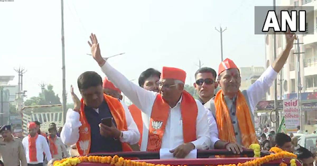 Gujarat: CM Patel, BJP state chief to reach party office as trends show massive lead
